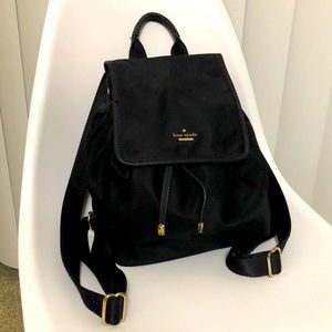 Black Kate Spade New York Nylon Backpack